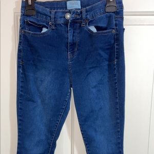 dark blue skinny jeans (jeggins)